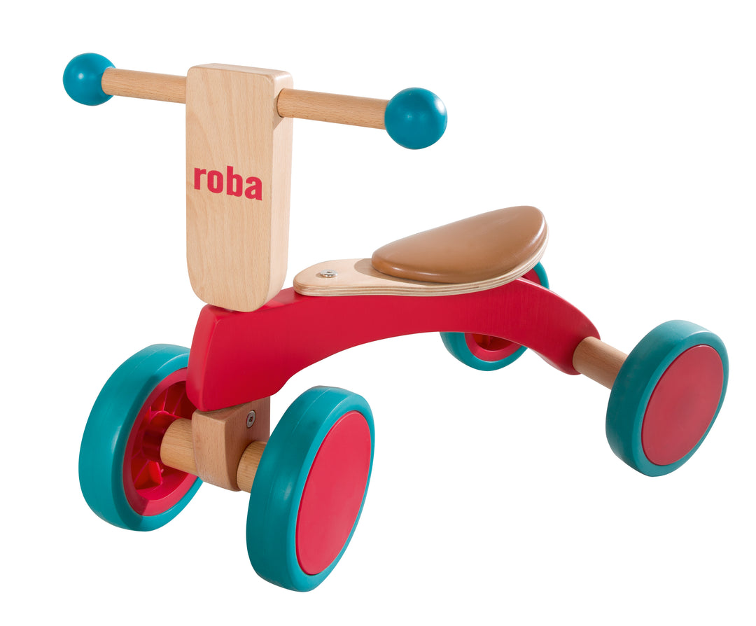 Toboggan en bois, véhicule enfant en bois, tout-petit draisienne/trotteur porteur à partir de 1 an – Détourage (4/6)