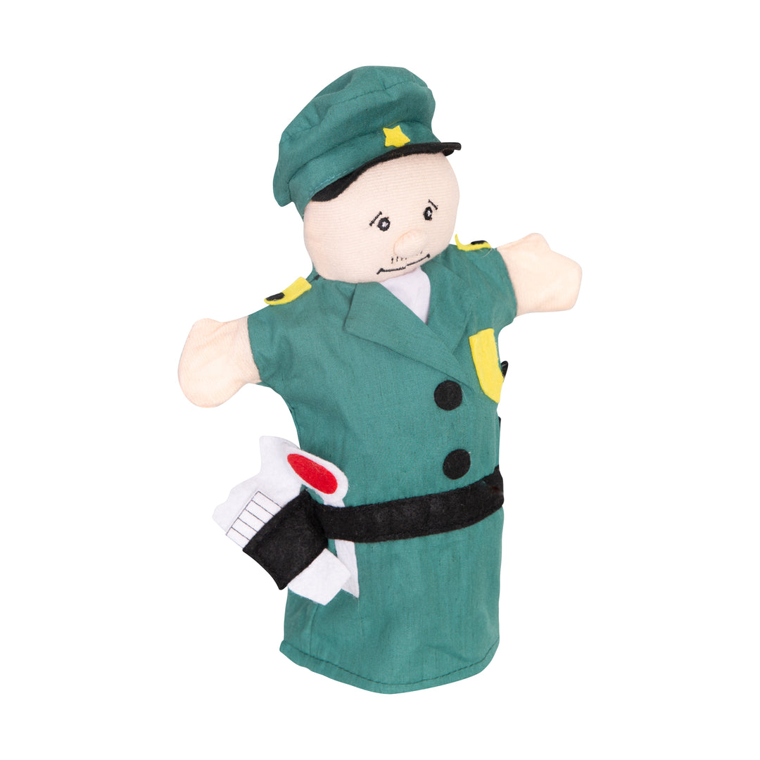 Kasperlefiguren Made of Fabric, Handpuppenset 6-Piece, Kasperpuppen for Puppet Theatre & Role Play – Cutout (10/17)