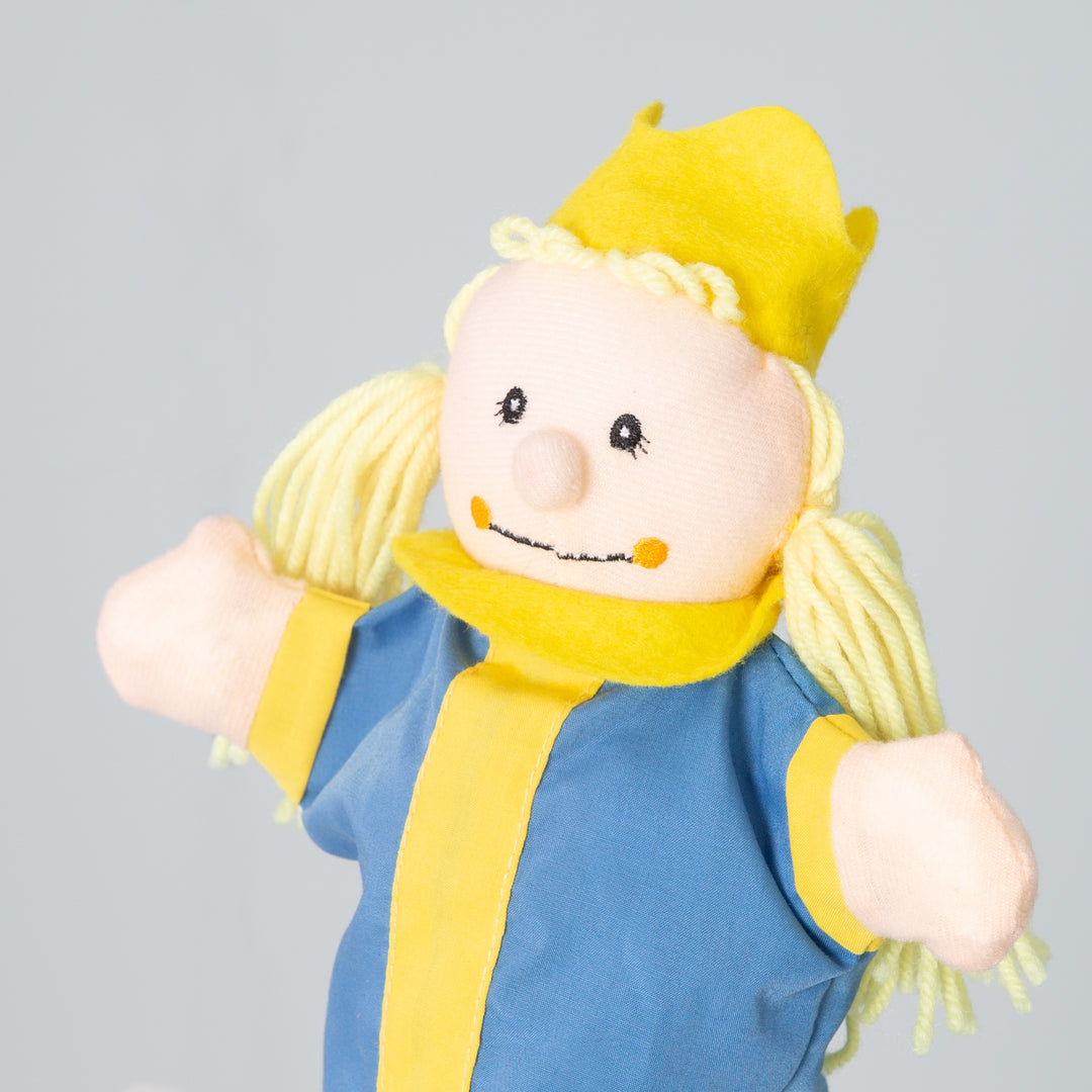Kasperlefiguren Made of Fabric, Handpuppenset 6-Piece, Kasperpuppen for Puppet Theatre & Role Play – Detail Image (5/17)