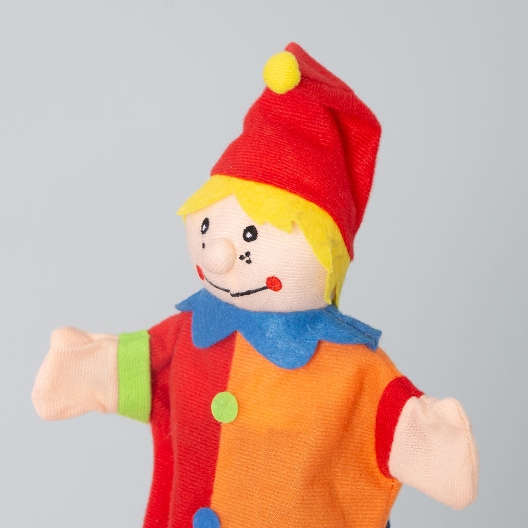 Kasperlefiguren Made of Fabric, Handpuppenset 6-Piece, Kasperpuppen for Puppet Theatre & Role Play – Detail Image (8/17)