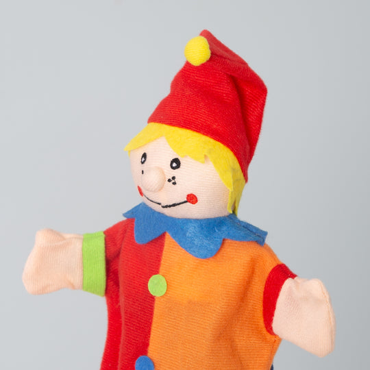 Kasperlefiguren Made of Fabric, Handpuppenset 6-Piece, Kasperpuppen for Puppet Theatre & Role Play – Detail Image (8/17)