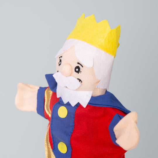 Kasperlefiguren Made of Fabric, Handpuppenset 6-Piece, Kasperpuppen for Puppet Theatre & Role Play – Detail Image (9/17)