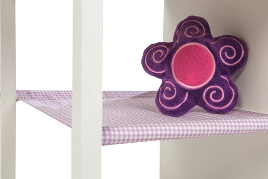 Doll's Dresser & -Bett in a, 'Fienchen', incl. Textile Accessories, White Lacquered – Detail Image (5/6)